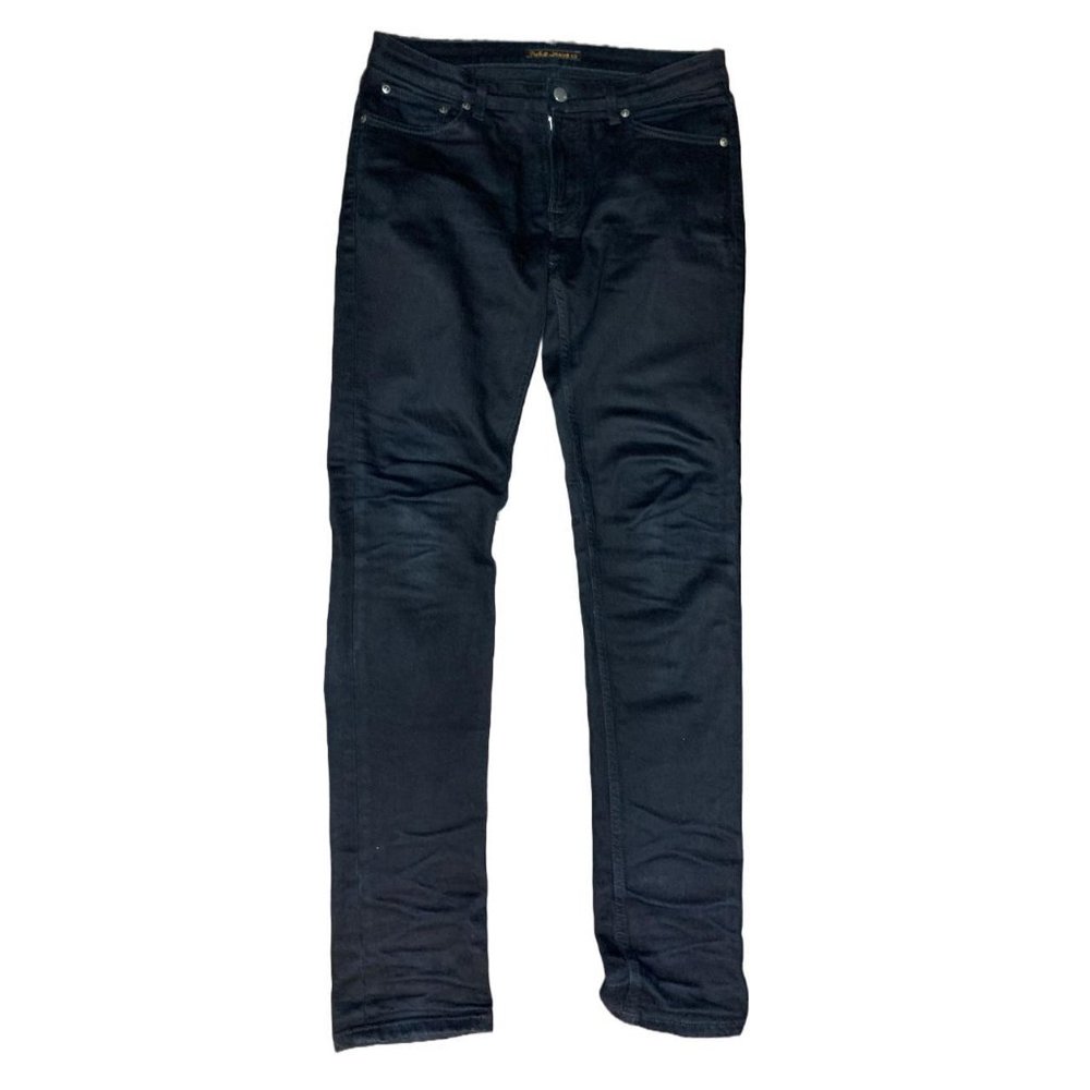 Nudie Jeans Skinny Lin Black Size 30W x 32L